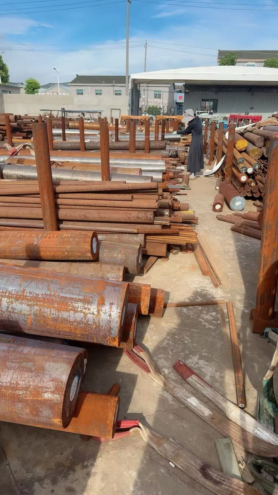 Special steel round bar inventory
